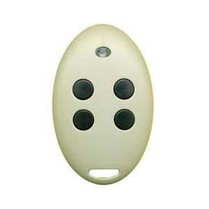 Emetteur 4 canaux RTR - Télécommande 4 canaux RTR (Référence : 2400848)  : elle remplace les télécommandes 433 NL. Pour motorisations : Passeo S200, Passeo 400-550-570-600-630-650, S400, S524, S200 II, Keasy 5-10, S5000-S7000