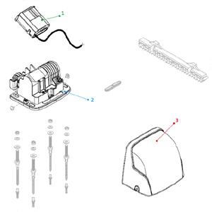 Boîtier électronique pour Axovia 400C NS, LS 400 NS, SLD 3000 - Boîtier électronique pour Axovia 400C NS, LS 400 NS, SLD 3000