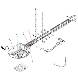 Tête moteur pour Axorn 50/50NS 70/70NS et GDK 3000/4000  - Tête moteur pour GDK 3000/4000, Axorn 50/50NS, Axorn 70/70NS