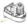 Moteur de remplacement pour SGA 5000/6000/4100 - AXOVIA 220A/220A NS - Moteur de remplacement pour SGA 5000/6000/4100 - AXOVIA 220A/220A NS