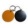 Lot de 2 badges - Lot de 2 badges orange et noir pour clavier LCD ultra-plat intégrant le lecteur de badges.
