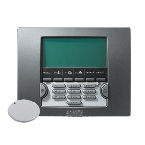 Clavier LCD avec badge