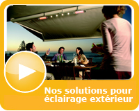 landing eclairage exterieur