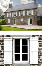page volet battant maison