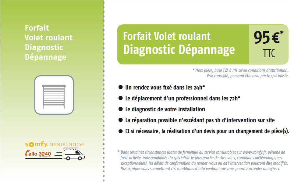 assistance volets roulants