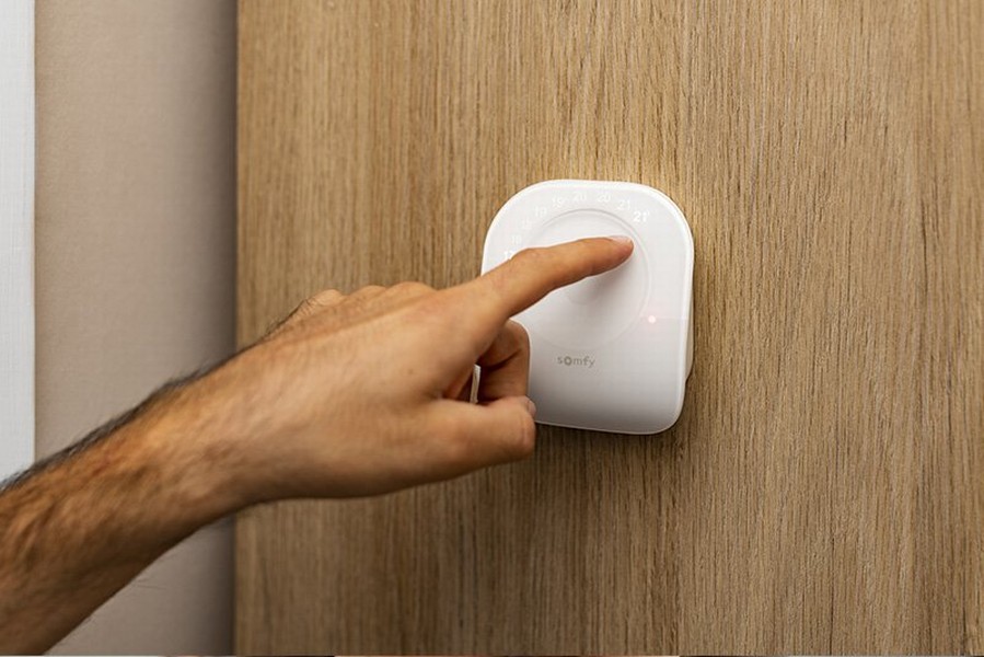 Prime energetique avec le thermostat connecté Somfy