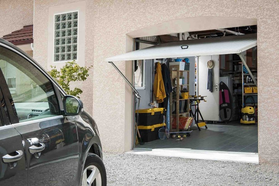 Protection garage Somfy