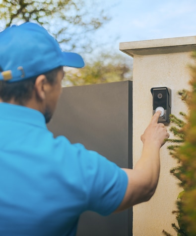 Ouvrir au livreur le portail depuis visiophone Somfy