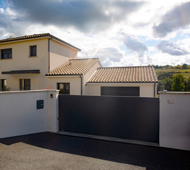 fermeture du portail Somfy