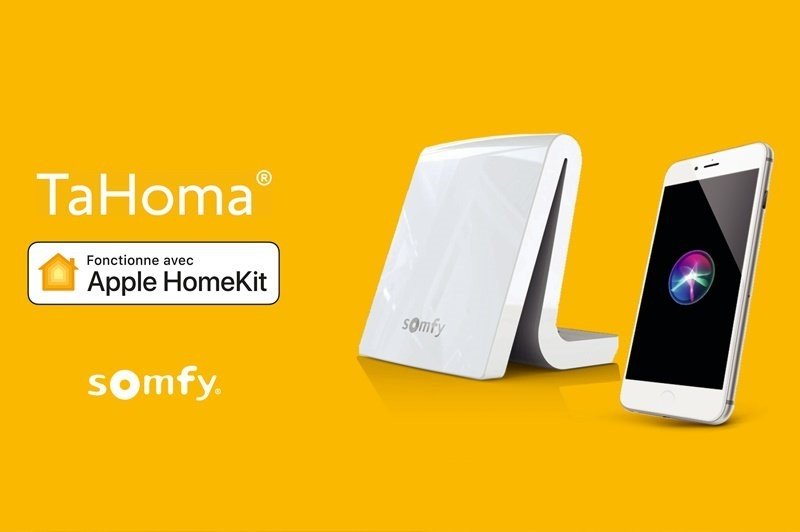 Compatibilité Apple Homekit avec TaHoma | Somfy