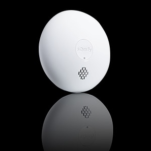 Somfy 1870289 Détecteur de fumée connecté pour alarme connectée