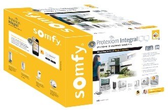 Système d'alarme sans fil PROTEXIOM 600 GSM SOMFY 2401152 (Alerte SMS)  Kit
