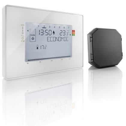 Somfy 2401246 Radio Receiver with Pilot Wire 230 V Black
