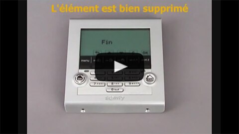 Supprimer un détecteur d'ouverture d'une alarme Protexiom