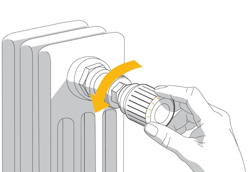 How do I remove my current thermostatic valve?