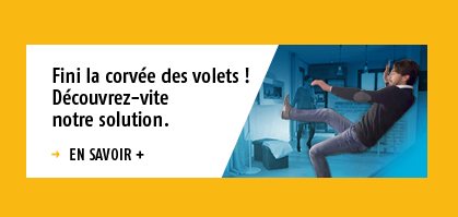 Motorisation des volets battants